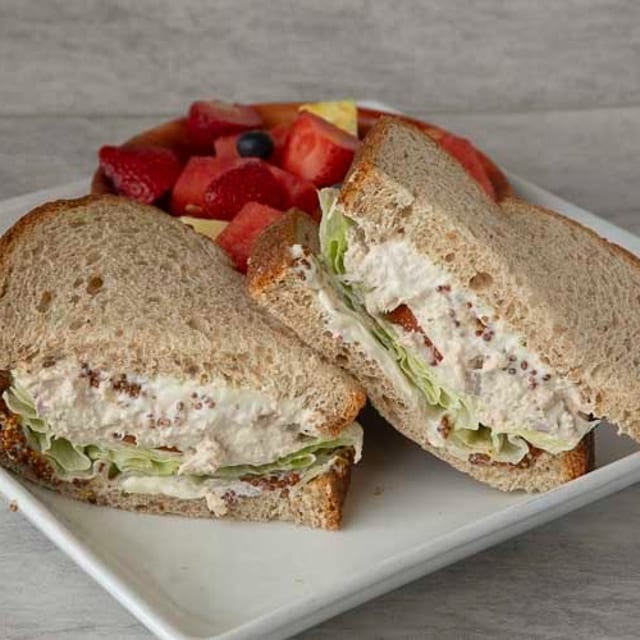 Albacore Tuna Salad Sandwich.