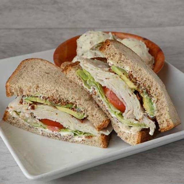 California Turkey Club Sandwich.